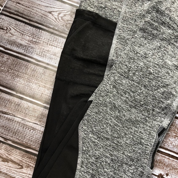 Gray/Black Leggings - Picture 5 of 7